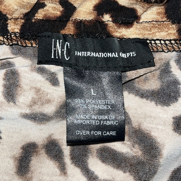 INC International Concepts Brown Blouse - Picture 8 of 9